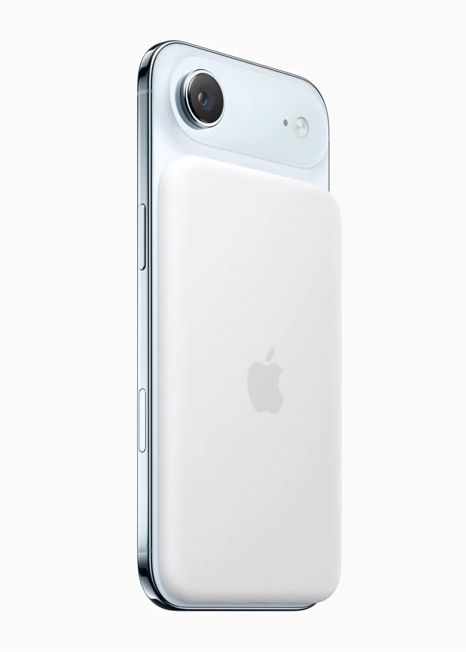 iPhone Air 配合 MagSafe Battery 嘅官方圖片