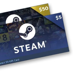 Steam 官方頁顯示嘅 digital gift card 預覽圖