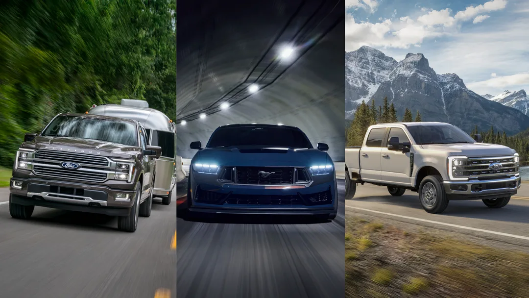 Ford F-150、Mustang 同 Super Duty 配 J.D. Power 排名圖示