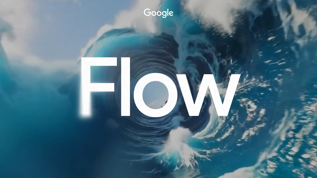 Google Flow 官方示範片縮圖，展示用 Flow 製作嘅影片片段