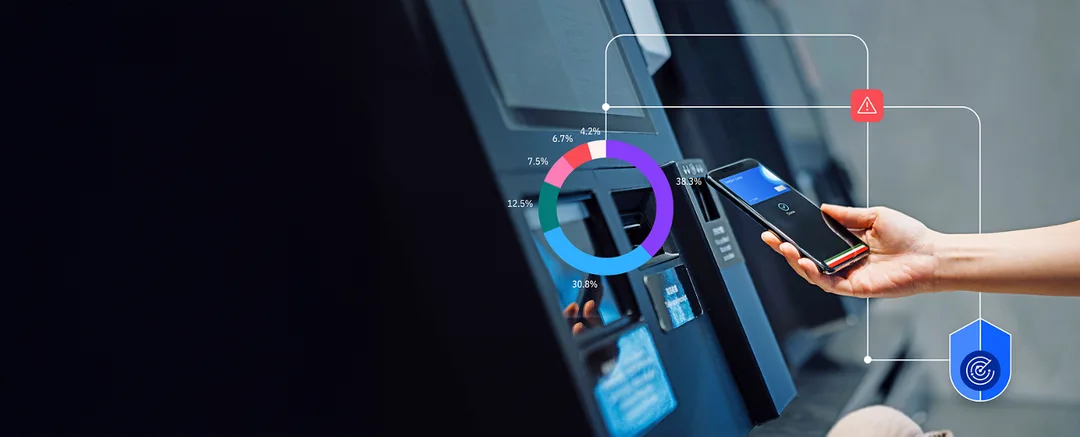 IBM Trusteer 官方頁面入面顯示保安同交易風險場景嘅圖片