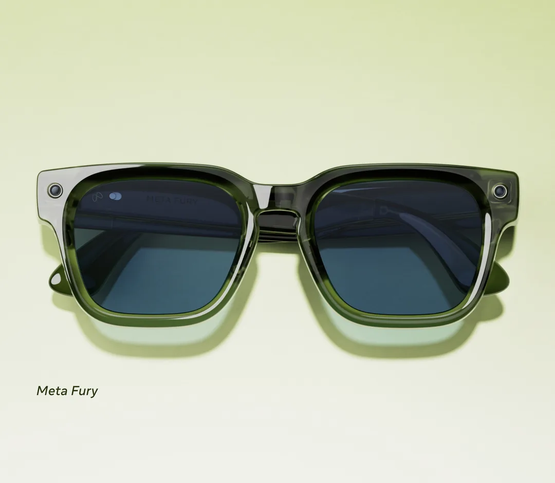 Meta Glasses 多款顏色同鏡框設計嘅官方產品圖