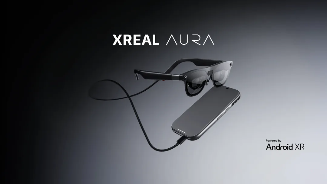 XREAL AURA Android XR 眼鏡產品照