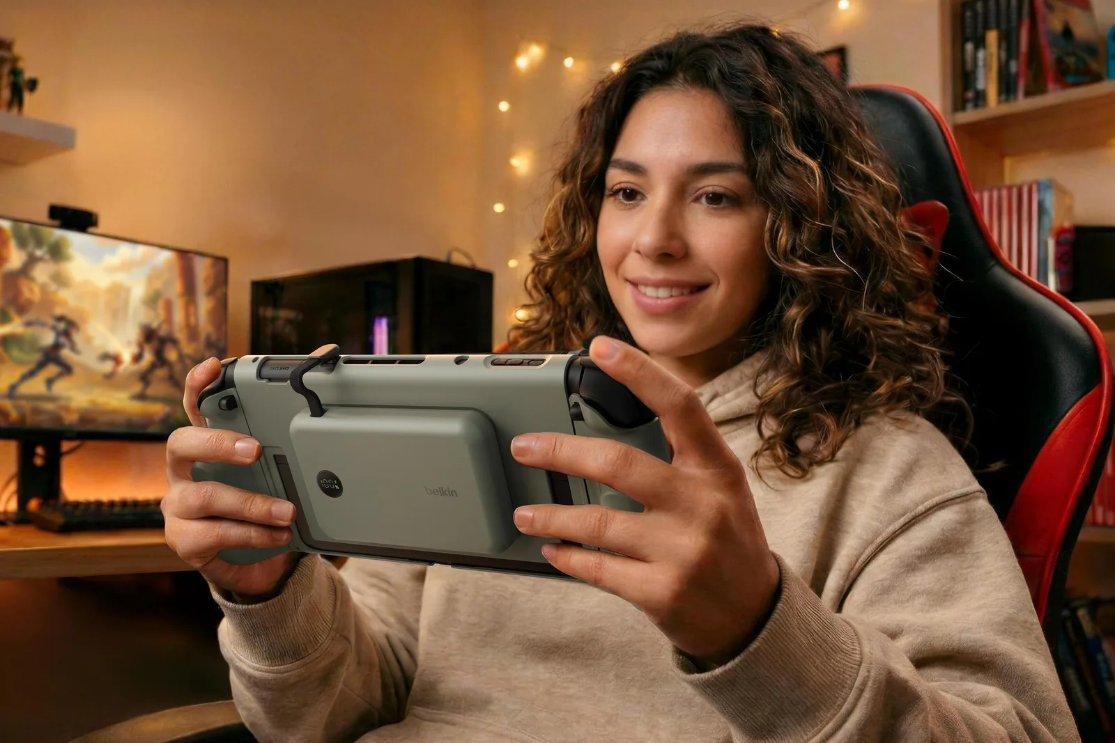 Belkin Switch 2 充電握把：10,000mAh 續航加持，值唔值 US$99？