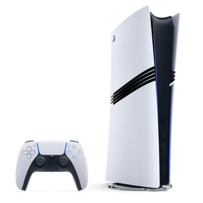 PS5 Pro 主機同 DualSense 手掣產品圖