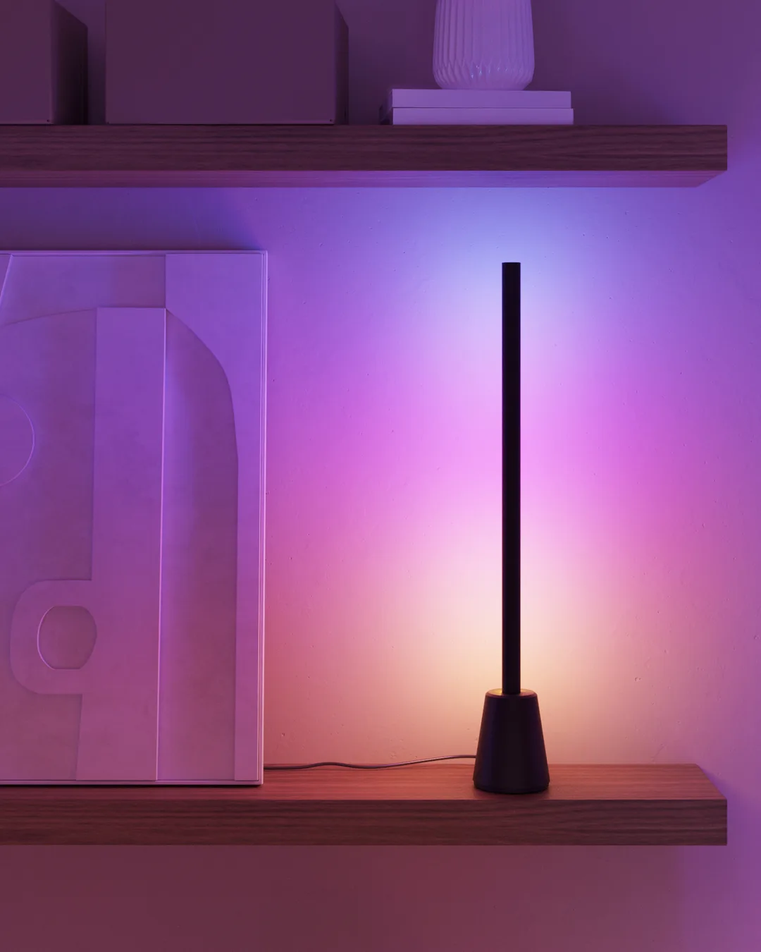 Philips Hue Play Table Lamp 放喺音樂房做氛圍燈