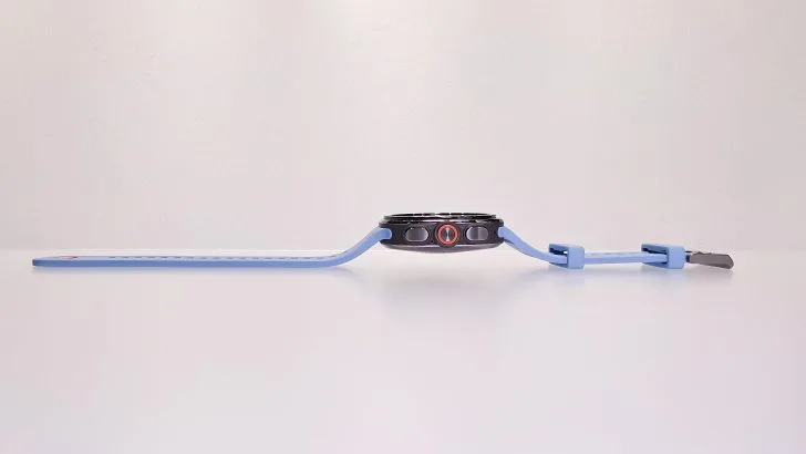 Galaxy Watch Ultra 2 較薄錶身側面官方圖片