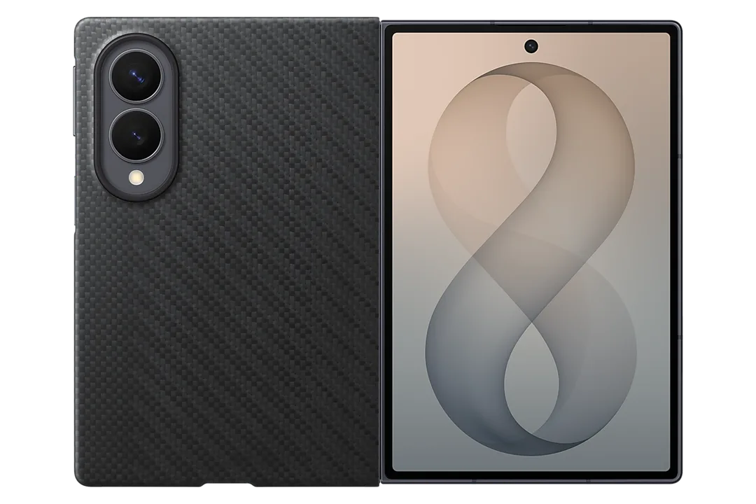Galaxy Z Fold8 黑色 Carbon Magnet Case 官方產品圖