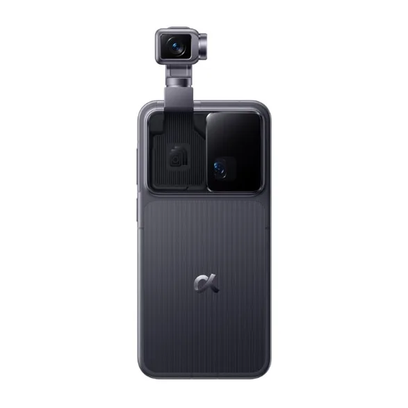 HONOR Robot Phone 機背伸出可活動 gimbal 鏡頭嘅官方展示圖