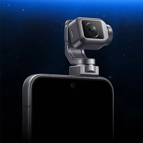 HONOR Robot Phone 官方活動圖,展示可動 camera 概念。