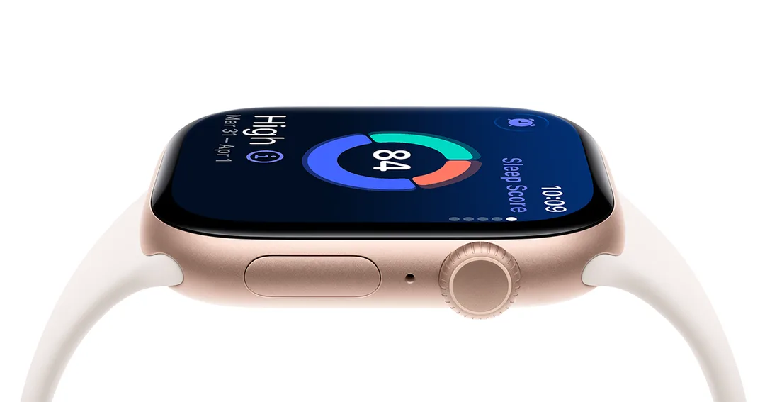 Apple Watch Series 11 官方產品圖，用作同價位手錶背景
