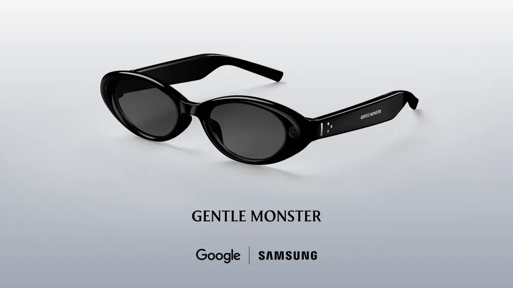 Gentle Monster 黑色 Android XR 眼鏡產品圖