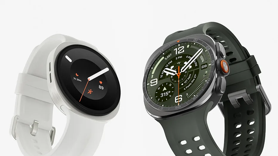 Galaxy Watch9 同 Galaxy Watch Ultra2 官方產品展示圖