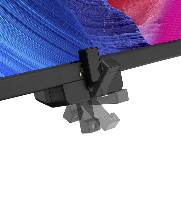 PA27UCGE 屏幕下方嘅內置電動校色器伸出校色