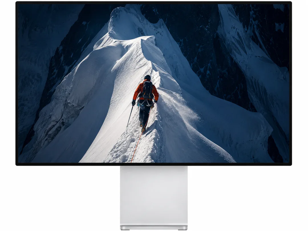 Meirro Pro 32 吋 6K 屏幕連全鋁支架正面產品圖