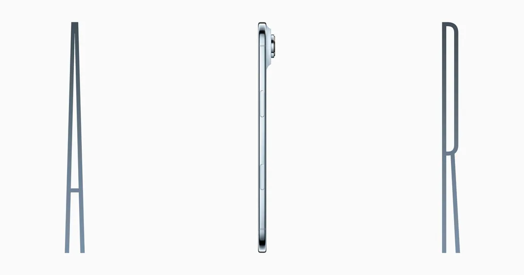 搭載 Apple C1X modem 嘅 iPhone Air 官方產品圖
