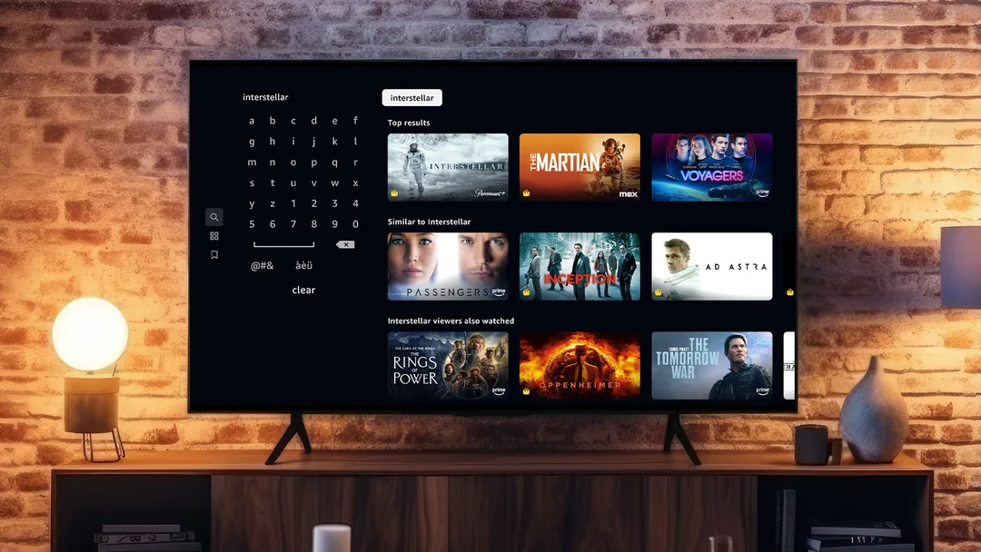 Prime Video 介面展示按觀看偏好生成嘅個人化推薦