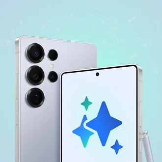 Galaxy 手機畫面展示多項 Galaxy AI 功能