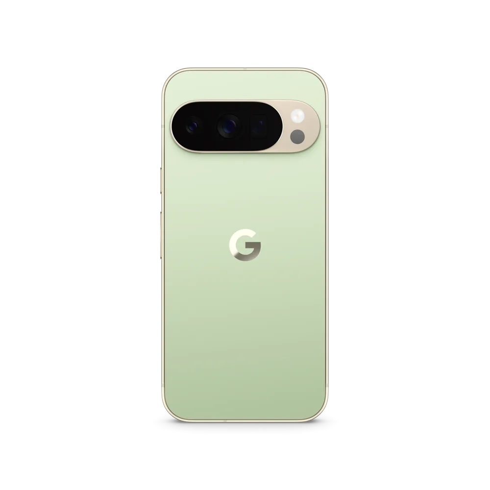 Jade 色 Pixel 10 Pro 背面產品圖