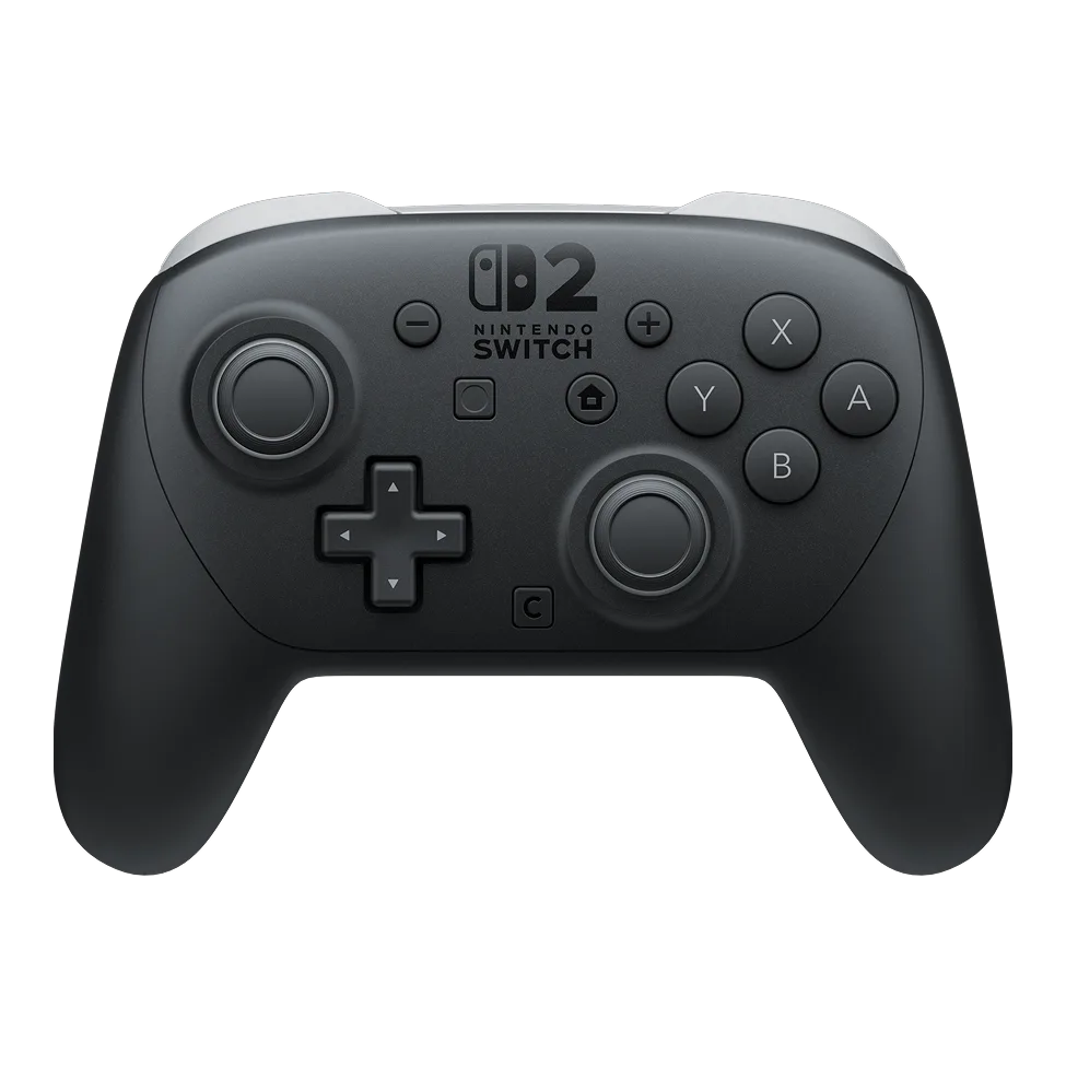Nintendo Switch 2 Pro Controller 正面官方產品圖