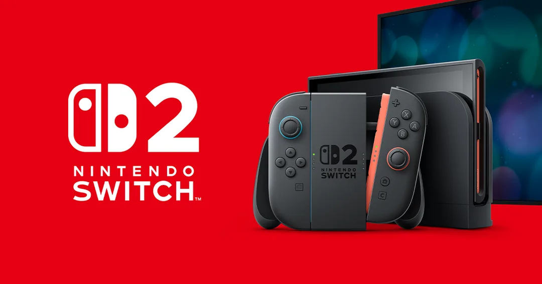 Nintendo Switch 2 主機同 Joy-Con 2 官方宣傳圖