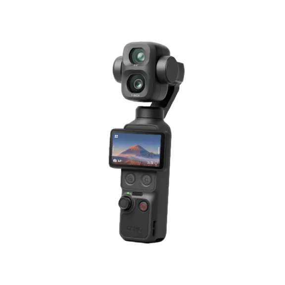 DJI Osmo Pocket 4P 雙鏡頭雲台相機官方產品圖