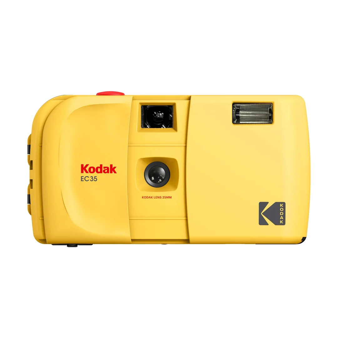 牛油黃色 Kodak EC35 菲林相機官方產品圖