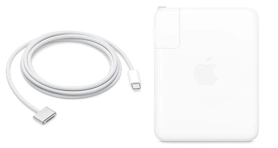 Apple 140W USB-C 火牛同 MagSafe 3 線,16-inch MacBook Pro 常見配搭
