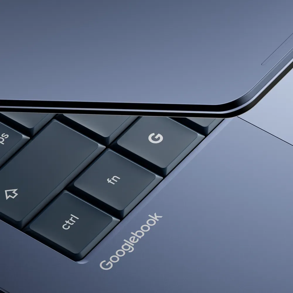 Googlebook 官方示範機嘅鍵盤同機身側面設計