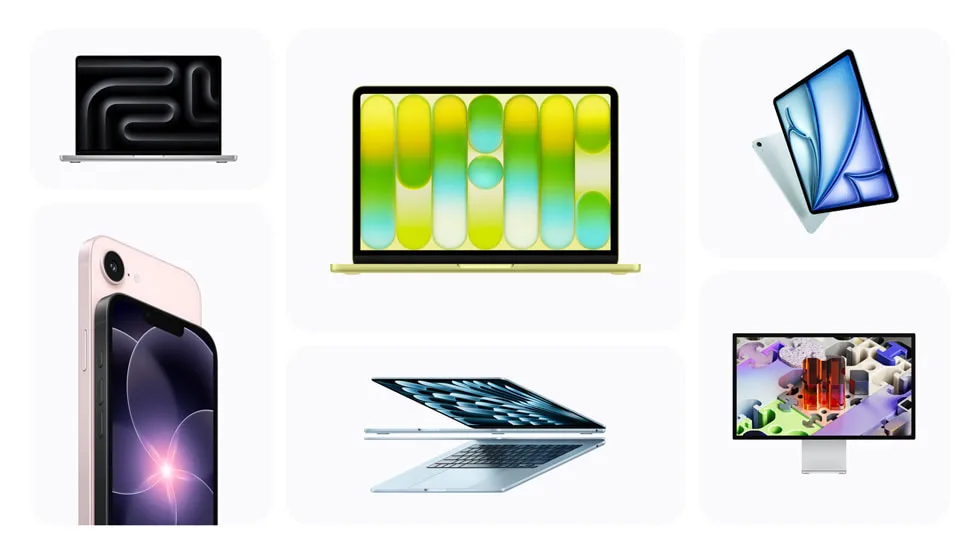 Apple 2026 年春季推出嘅 MacBook、iPad Air 同 iPhone 17e 產品陣容