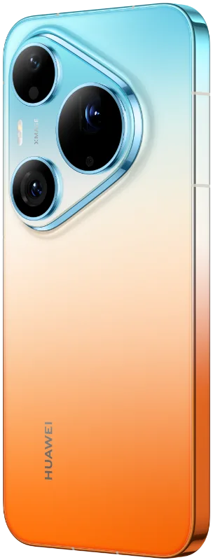 HUAWEI Pura 90 Pro Max 橘藍漸變機背同三角相機模組