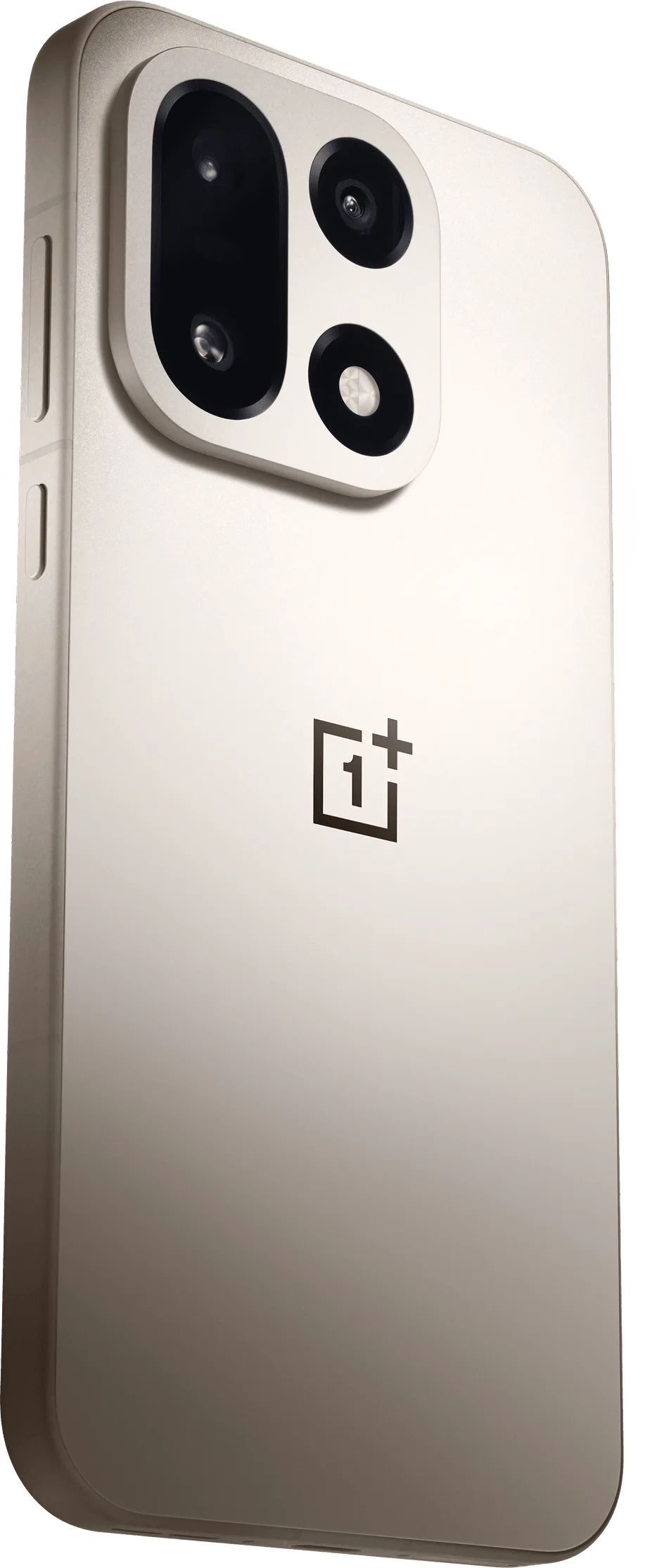 沙金色 OnePlus 15 機背官方產品圖
