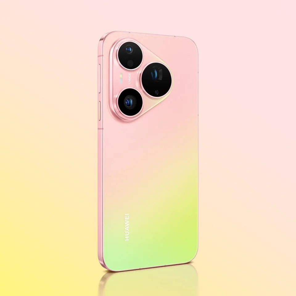 HUAWEI Pura 90s Pro 四款配色同正面屏幕官方產品圖