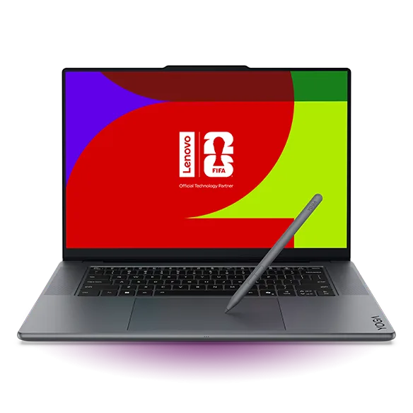 Lenovo Yoga Pro 9i Aura Edition Gen 11 筆電正面產品圖