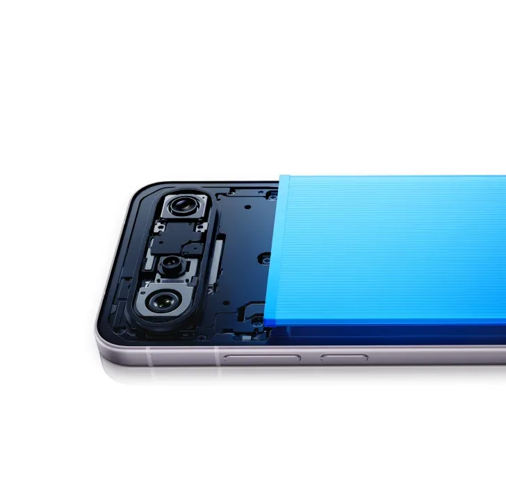 vivo X300 FE 官方圖片,介紹 6,500mAh 電池配置