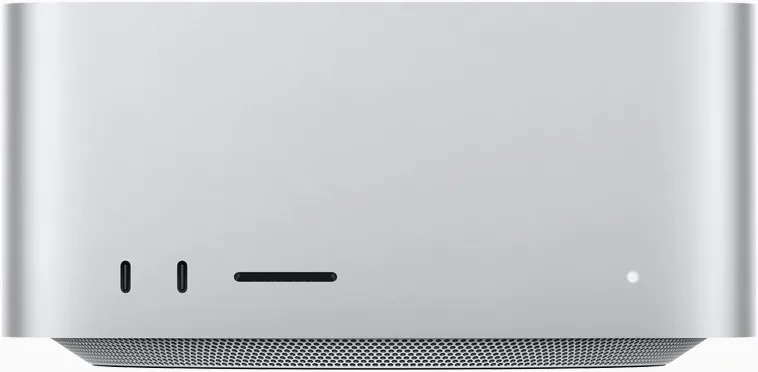 Mac Studio 機身正面官方產品圖