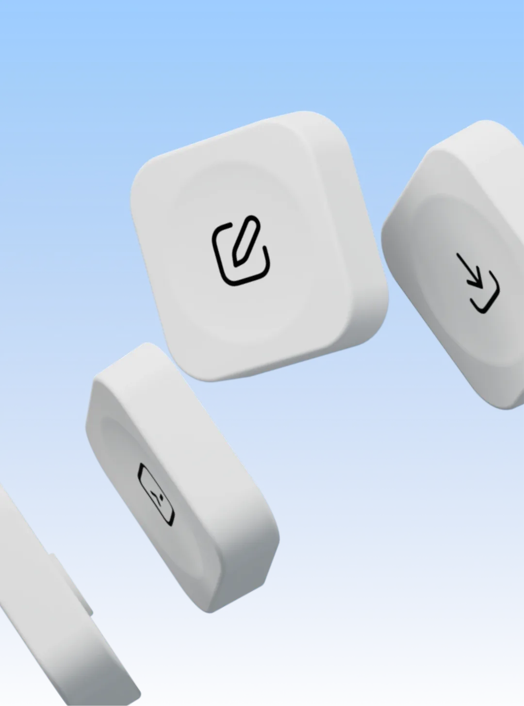 Codex Micro 隨附嘅多款 Codex 圖示 keycap