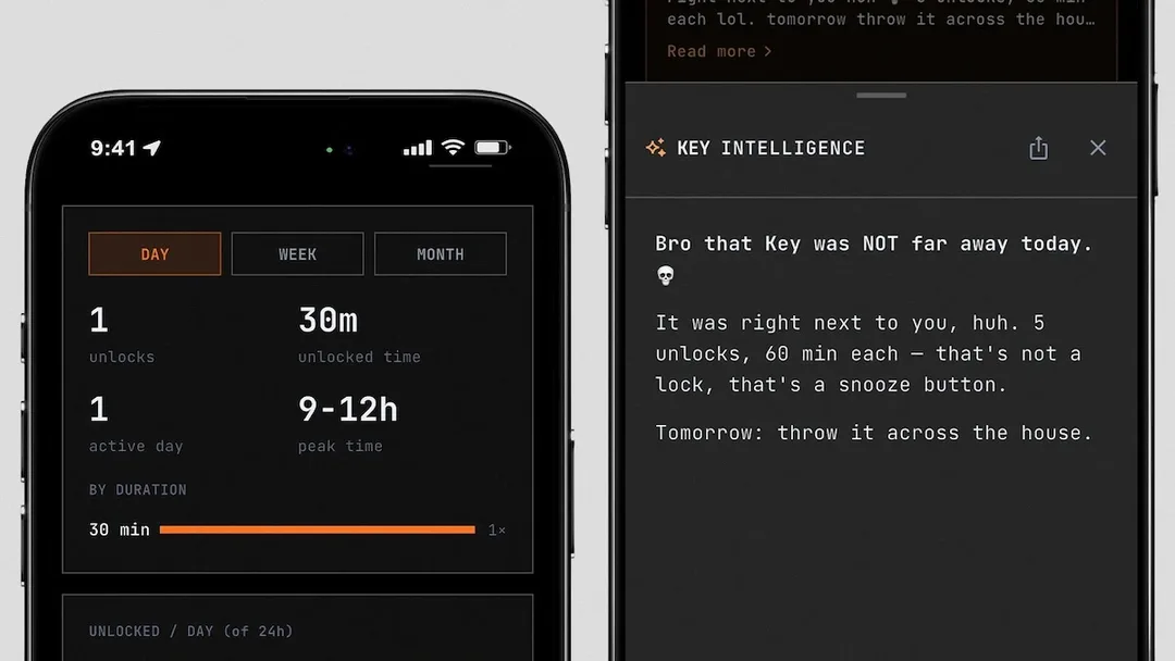 Autonomous companion app 顯示鎖定同限時解鎖介面