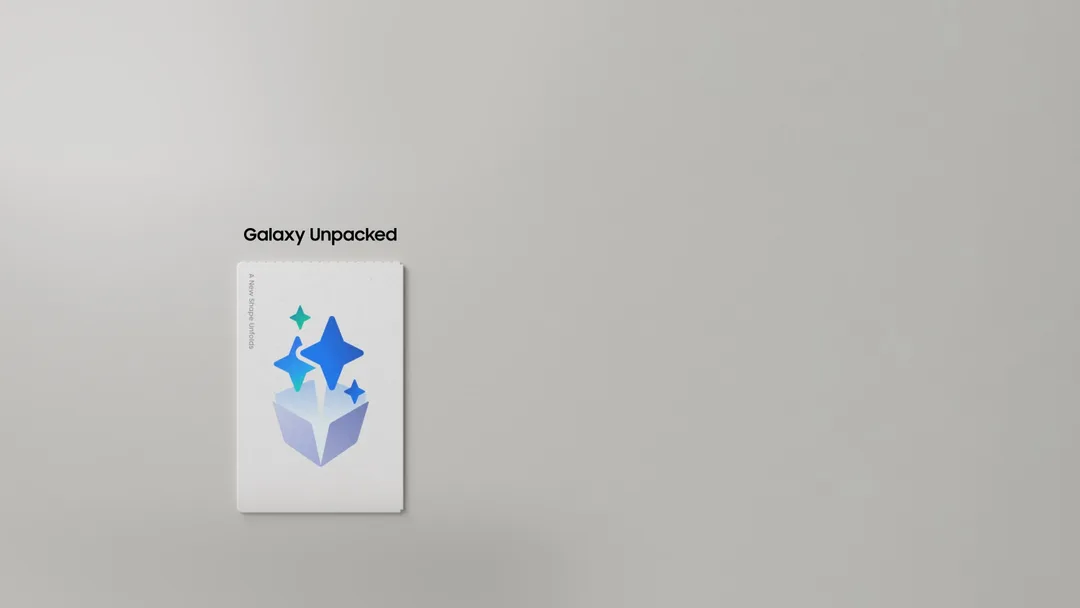Samsung Galaxy Unpacked 2026 邀請圖,畫面顯示 Galaxy Unpacked 主視覺