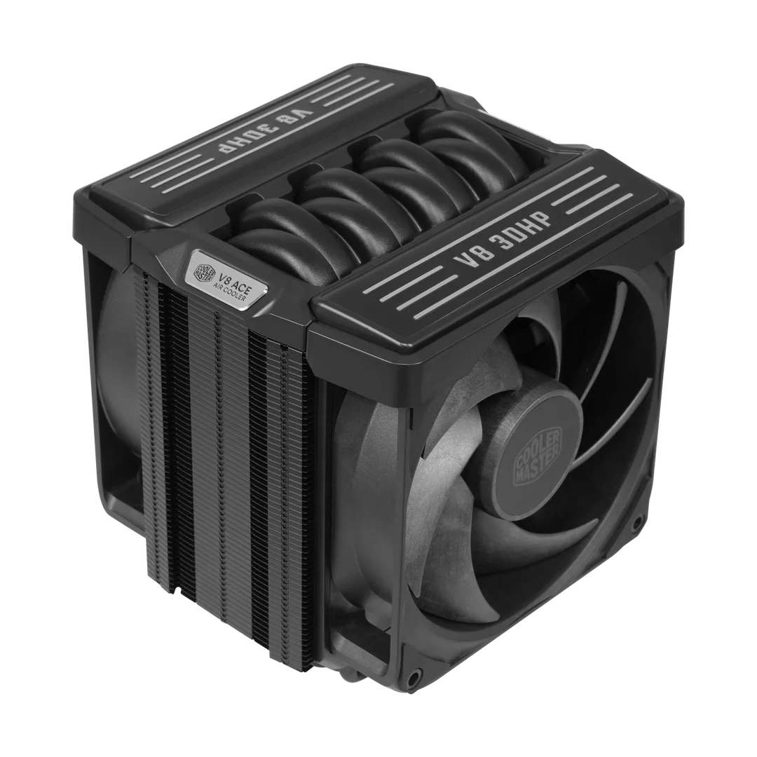 Cooler Master V8 Ace 3DHP 黑色雙風扇單塔風冷散熱器