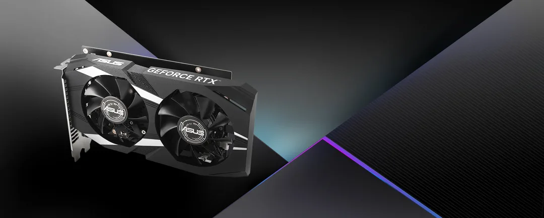 ASUS Dual GeForce RTX 3050 OC Edition 6GB 雙風扇顯示卡產品圖