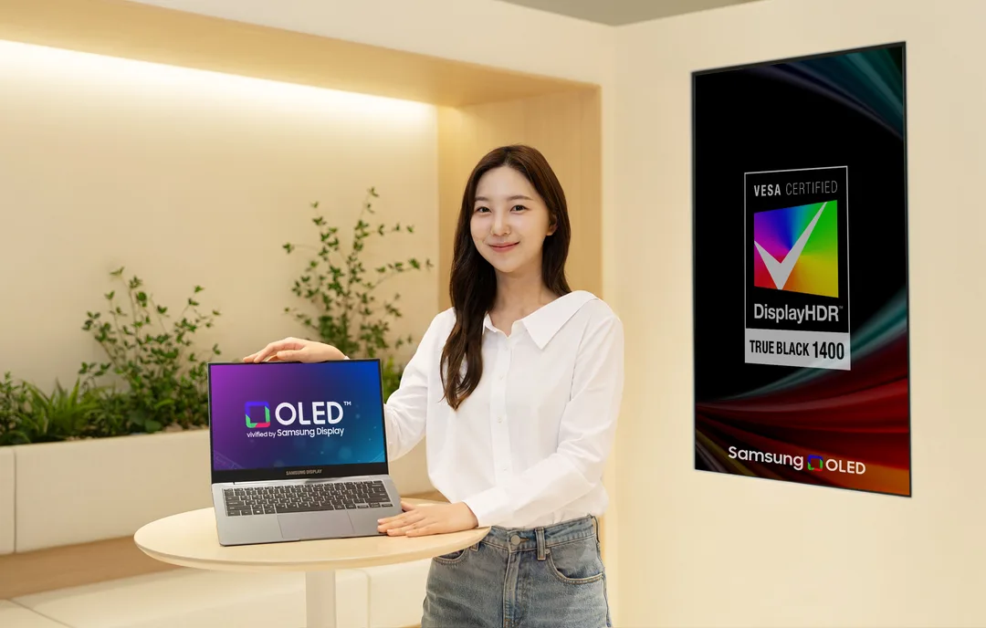 Samsung Display Tandem OLED 面板嘅高亮度 HDR 示範畫面