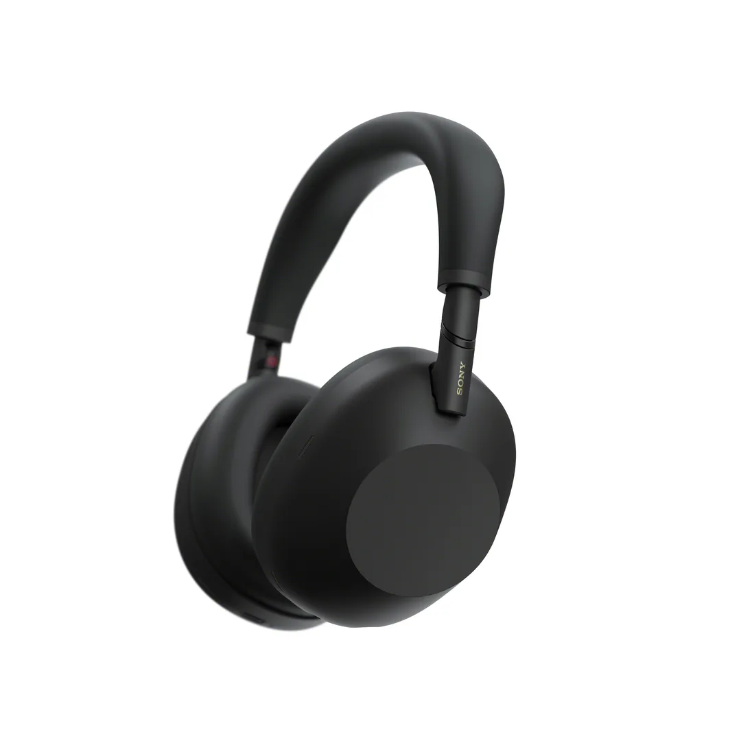 黑色 Sony WH-1000XM6 頭戴式耳機官方產品圖
