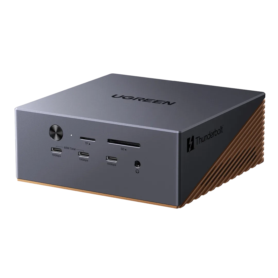 UGREEN Revodok Maxidok 17-in-1 Thunderbolt 5 dock 官方產品圖