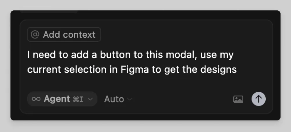 程式編輯器入面用 Figma MCP 讀取已揀選設計 frame 嘅示範畫面