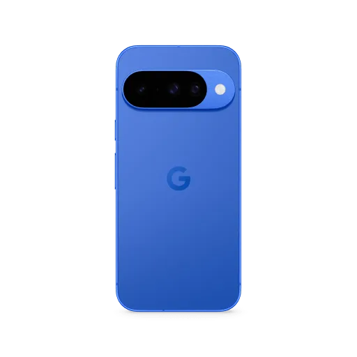 Google Pixel 10 藍色機身官方產品圖