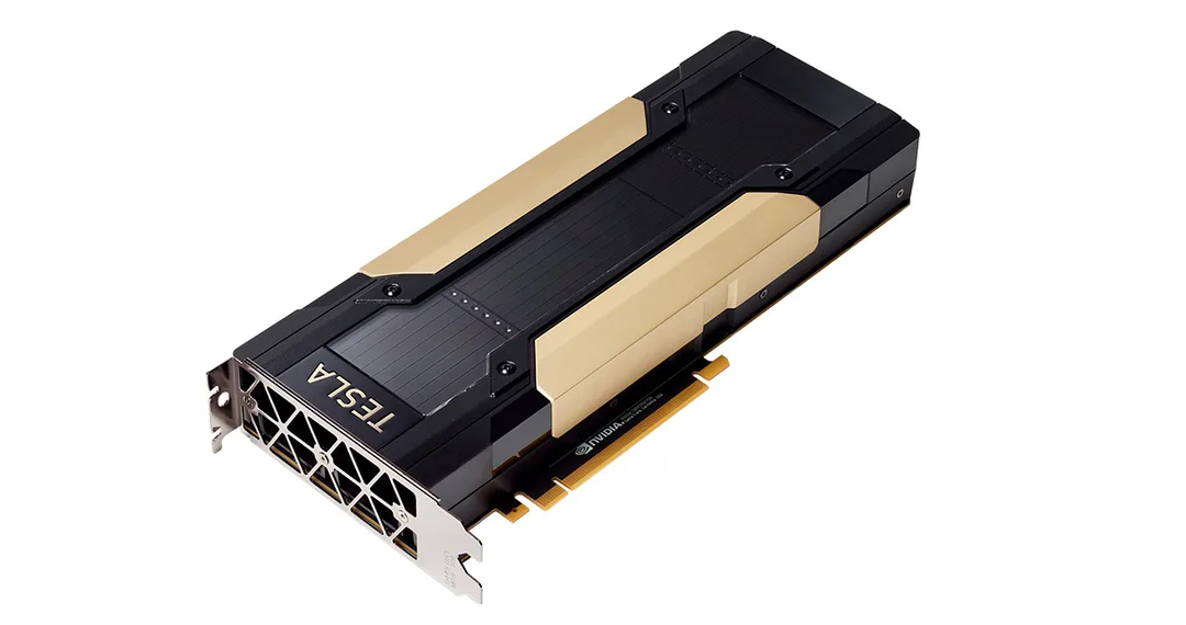 NVIDIA Tesla V100 PCIe 雙槽 data center GPU