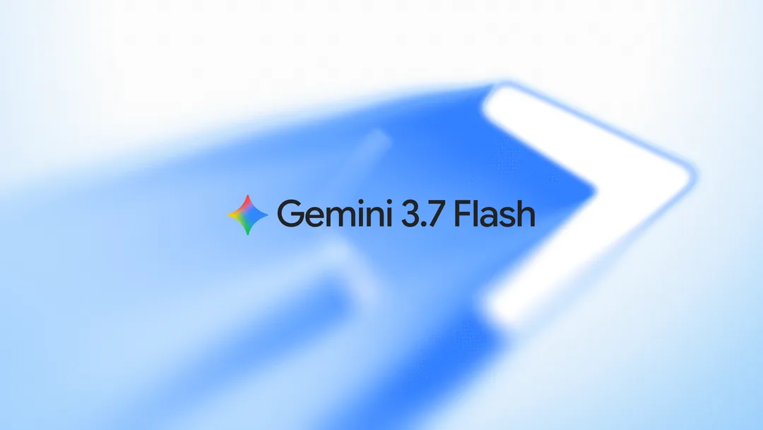 Google 官方 Gemini 3.7 Flash 發布主視覺