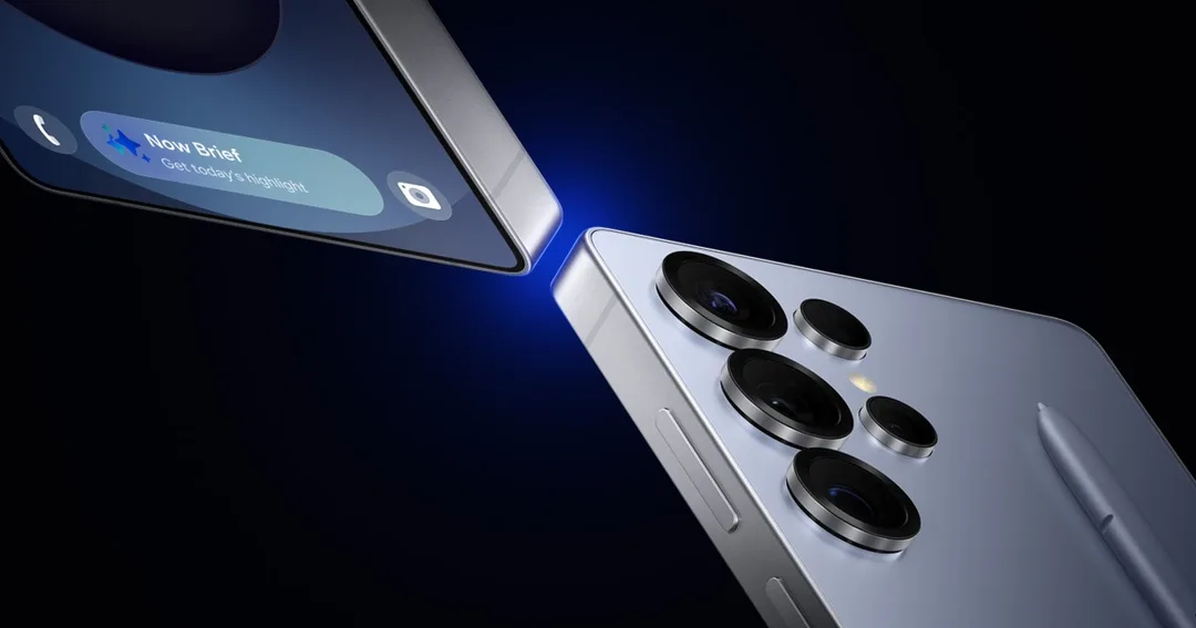 Samsung Galaxy S25 Ultra 多款機身顏色並排展示