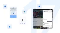 Google 官方 Android 17 宣傳圖，展示手機介面同 Android 角色
